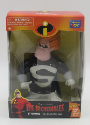 Disney Pixar The Incredibles Syndrome Voice Activated Mini Figure