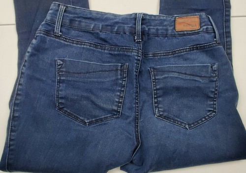 Express Jeans Skinny Leg Dark Wash 