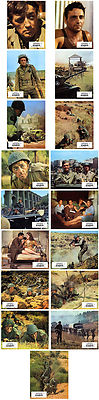 Anzio Fotosatz 17 Aushangfotos Robert Mitchum, Peter Falk, Robert Ryan, Holliman