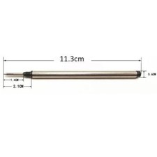 113mmx6mm 0.5mm Tip Rollerball Pen Refills for Mont Blanc 105159 H-12 P163