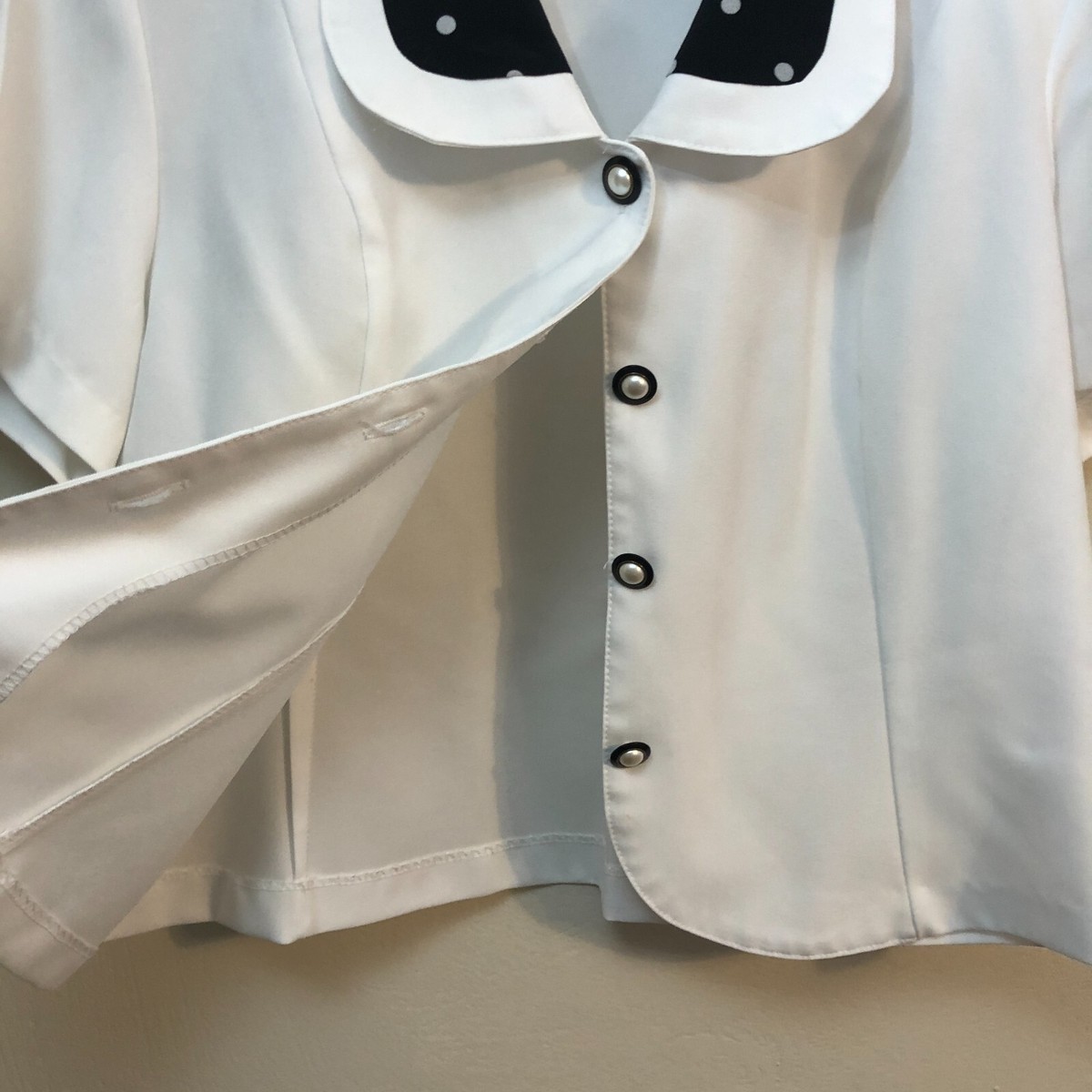 sugar Pearl button Jacket 半袖ジャケット シングルテーラード半袖ジャケット[品番：KTRW0024267]｜kutir