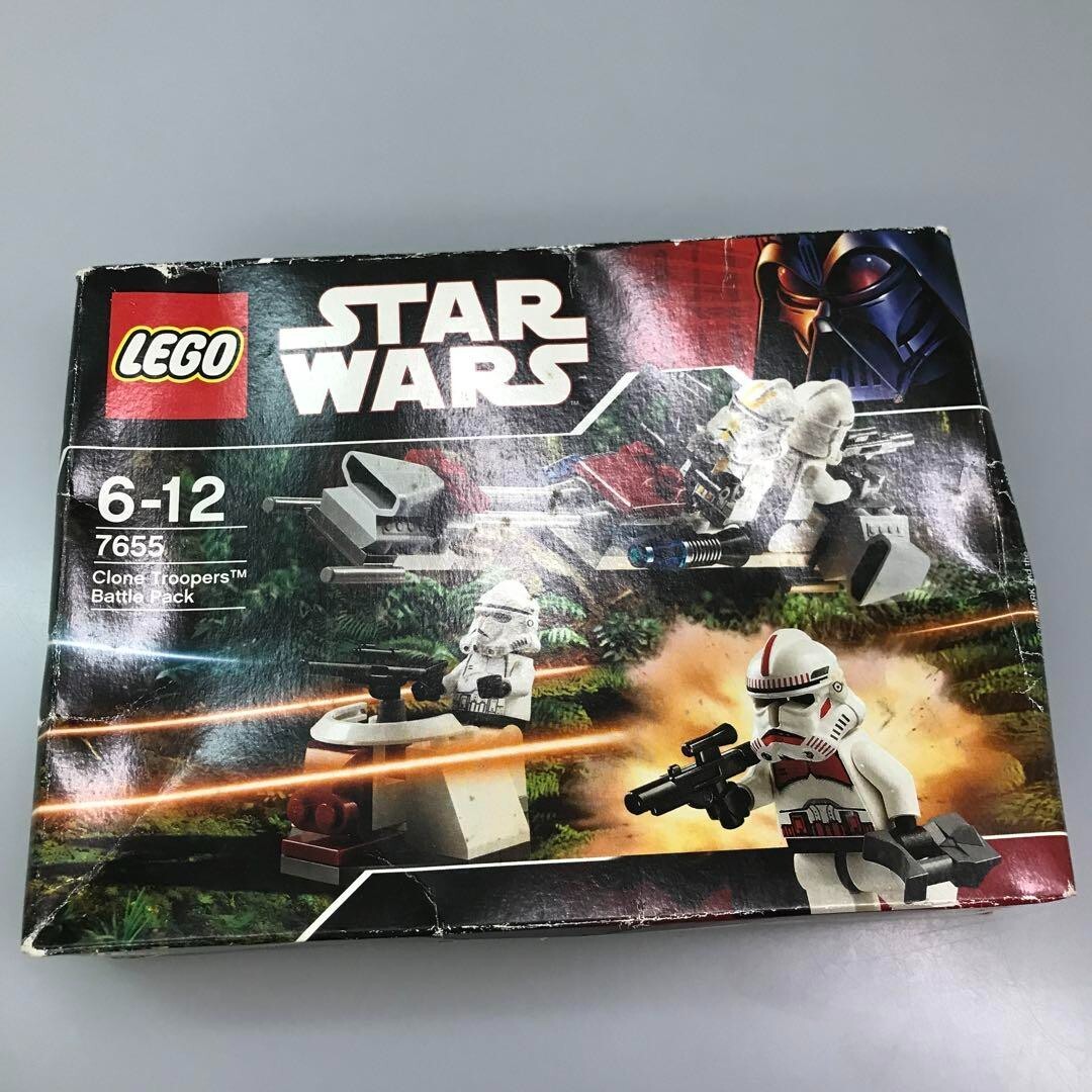 Lego Stars Wars 7655 Clone Troopers Battle Pack Complete Set