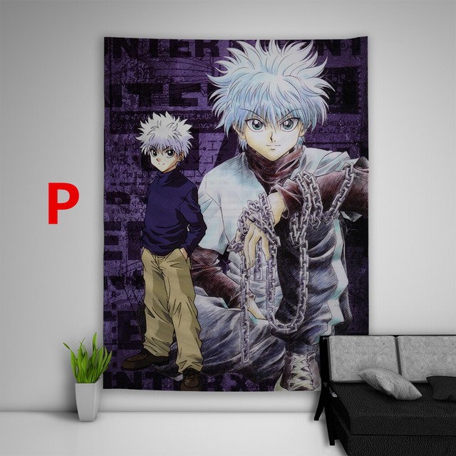Hunter X Hunter Wall Hanging Tapestry Psychedelic Bedroom Home Poster