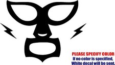 Vinyl Decal Sticker - MEXICAN WRESTLER MASK Car Car Truck Window JDM Fun 10"
