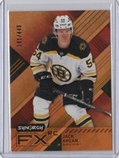 2021-22 Upper Deck Synergy Jack Ahcan FX Rookies Orange #FXRJA /449