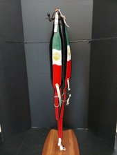 Accordion straps leather made in Mexico