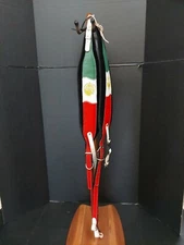 Accordion straps leather made in Mexico