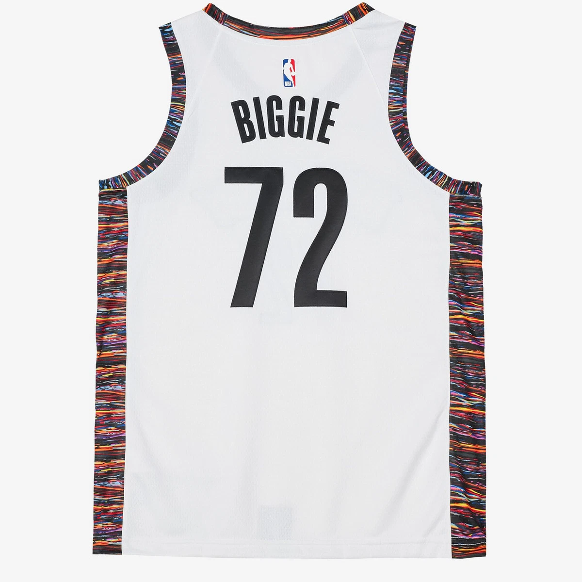 Brooklyn Nets Biggie Smalls City Edition Basketball Nike NBA Jersey Men's Sz S