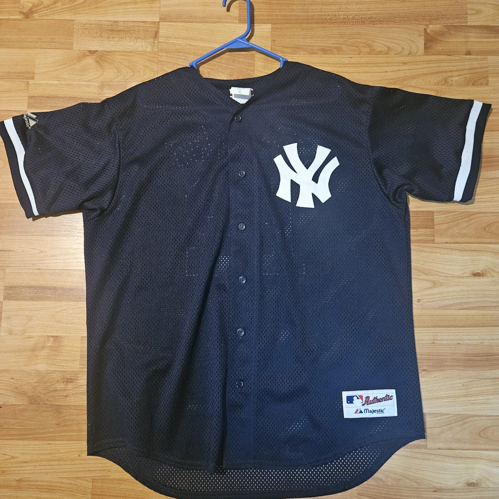 Vintage New York Yankees Soriano Jersey Majestic Mesh Size Xl