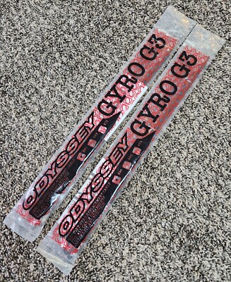 2 - Odyssey G3 Upper Gyro Cable SHORT 390mm Black Old Mid School BMX B-150-BK