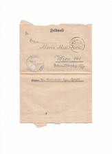 8915- 1943 Feldpost RAD 6/297 Grafenw&ouml;hr- Wien nr. 17485
