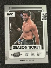 2022 CONTENDERS OPTIC UFC SEASON TICKET BASE CARD #374 BENEIL DARIUSH