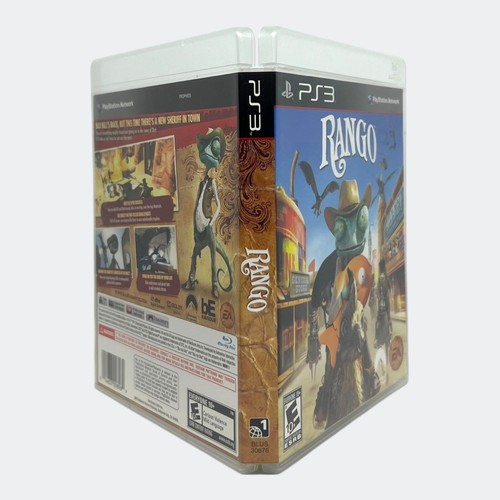 Rango (Electronic Arts, 2011) for Sony Playstation 3 (PS3) - Complete w/ Manual - Picture 8 of 24
