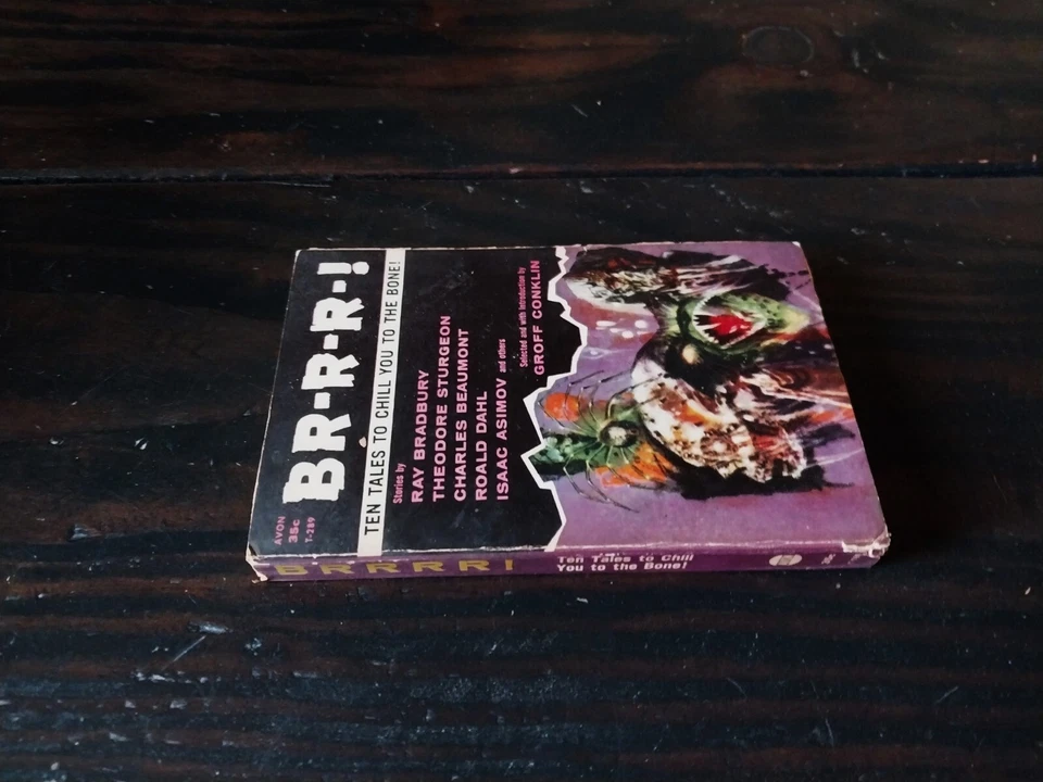 BR-R-R-! - Ten Tales To Chill You To The Bone - Bradbury Asimov Dahl Sturgeon - Image 2 of 4
