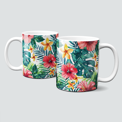 oh-cuptastic-Tasse-Keramik-Sommer-Summer-Tropical-Monstera-Amazonas-Blte-LT-433  | eBay.de