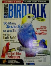 ***BIRD TALK MAGAZINE Dec 03 Eclectus Hyacinth Macaw Rosella Prevent Diseases