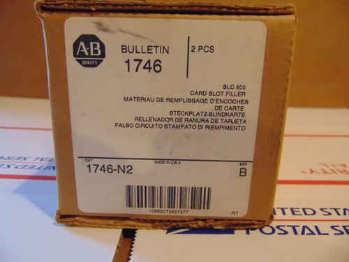 NEW Allen Bradley 1746-N2 Card Slot Filler Ser. B SLC 500 - Picture 2 of 2