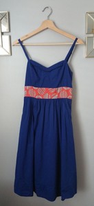 blue cotton sundress