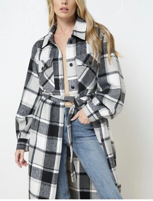 Blanknyc Plaid Shacket Blank Nyc Flannel Shacket Nwt BlankNYC