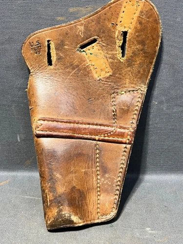 US Military Leather Holster, WW2 Boyt 43