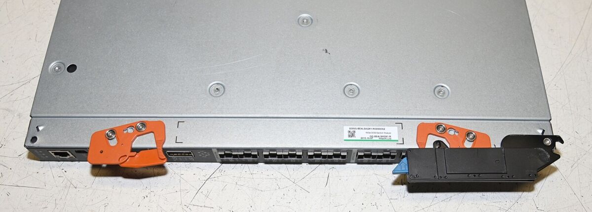Brocade VDX 2746 24 port 10GB DCB Switch Module W SFP's HT Brocade VDX 2746 24 port 10GB DCB Switch Module W SFP's HT