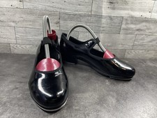 Bloch Tap Ballet Dance Shoes Youth Girls Kids Black Patent Leather Comfort