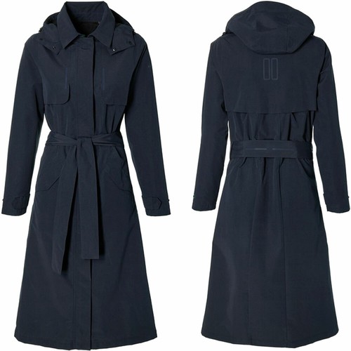 Basil Fahrrad Regentrenchcoat Mosse Dam. Gr. S night blue