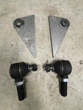 Wishbone Tabs With Tie Rod Ends For 1928-31 Ford Hot Rod Hairpin Brackets Wishbone Tabs With Tie Rod Ends For 1928-31 Ford Hot Rod Hairpin Brackets