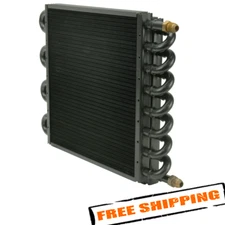 Derale 13300 16 Pass 16" Tube & Fin Electra-Cool Replacement Cooler, -6AN