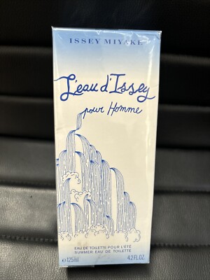 Issey Miyake L'EAU D' ISSEY Summer Men Cologne 4.2oz/125 ml  Spray 2008) Seal