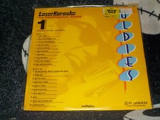 LaserKaraoke Pro Series Oldies Vol 1 12" Laserdisc LD Elvis Beatles Free Ship 50