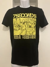 7 Seconds shirt vintage Black Flag Dead Kennedys Agent Orange Verbal Assault DRI