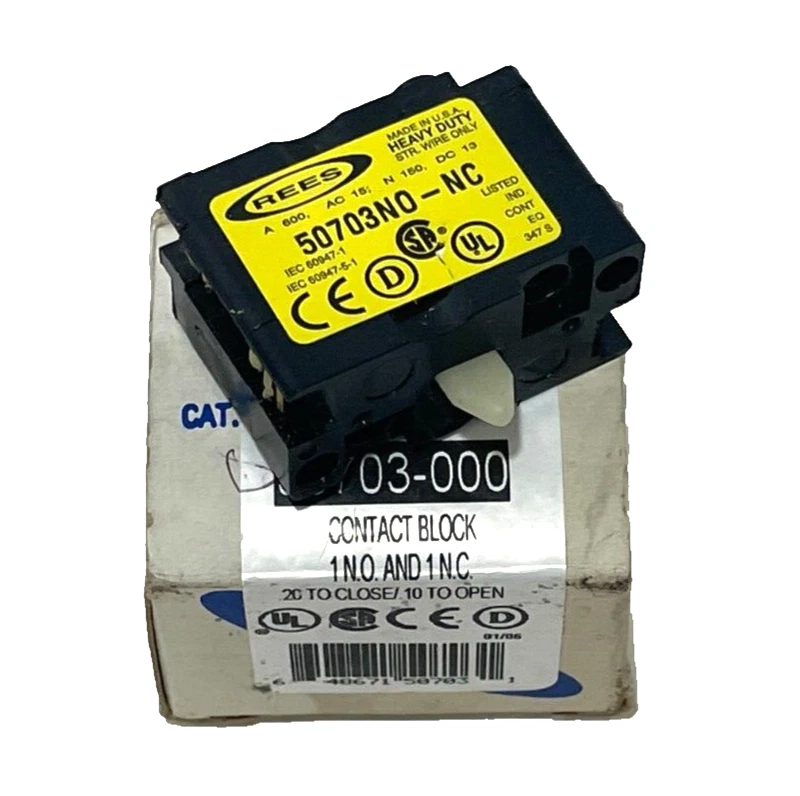 NEW IN BOX Rees 50703N0-NC Contact Block - Image 2 of 3