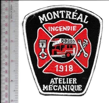 Montreal Fire Department Montreal Service d'Incendie Vehicle NO TARIFF