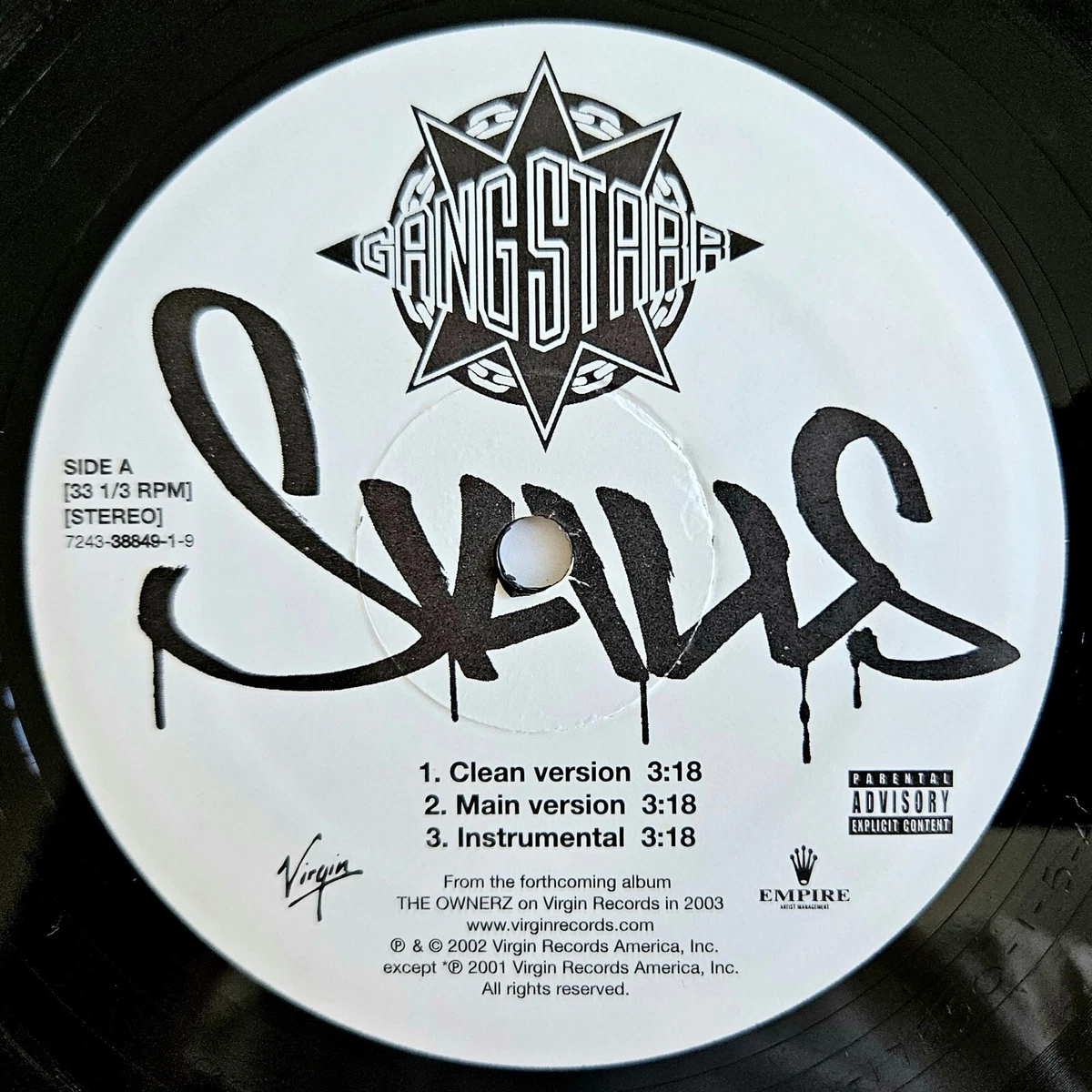 Vinyl Records Gang Starr for sale | eBay