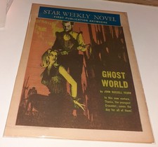 TORONTO STAR WEEKLY NOVEL 1960 1st GHOST WORL...