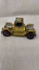 1970 Hot Wheels Redline T-4-2 car Mattel yellow green, Hong Kong missing top etc