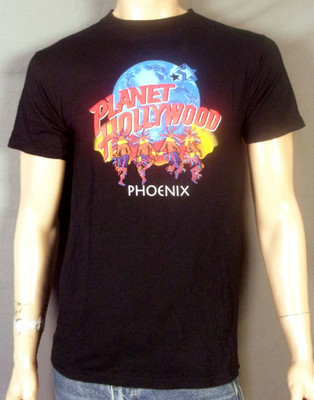 vintage 90s Planet Hollywood USA made Phoenix Arizona T-Shirt sz S