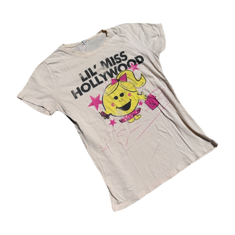 Lil' Miss Hollywood Bay Island 90s Graphic Tee Size L