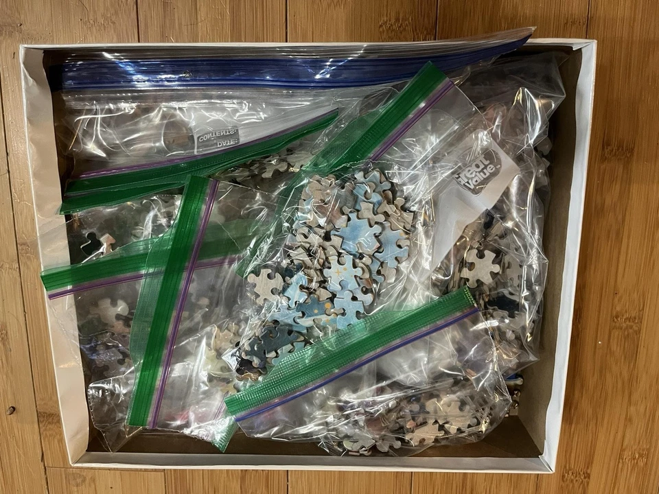 Disney Classics 1500 Piece Jigsaw Puzzle 32x24 Ceaco Collage Scenes Boxed - Image 3 of 4