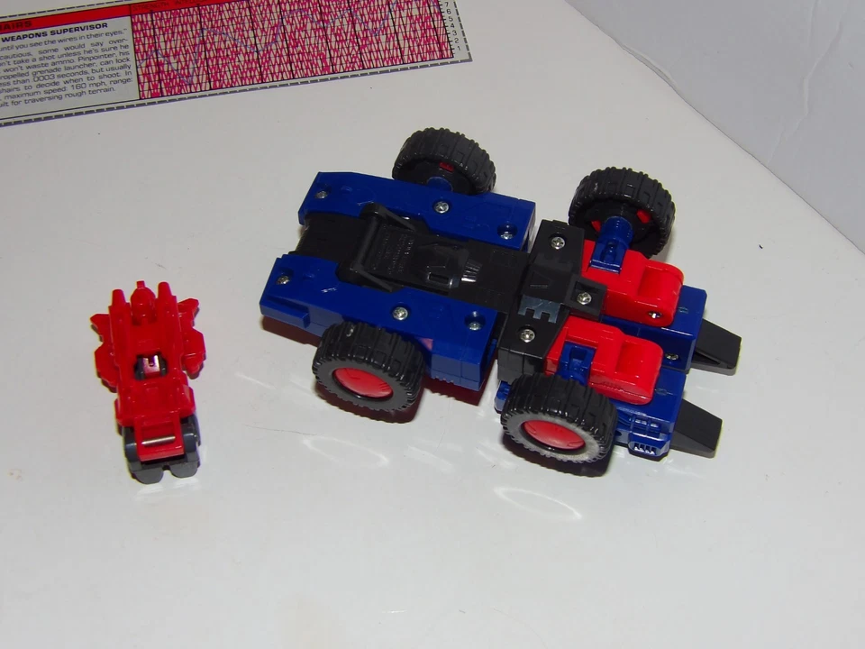 TRANSFORMERS G1 CROSSHAIRS TARGETMASTER COMPLETE VINTAGE ORIGINAL - Image 3 of 3