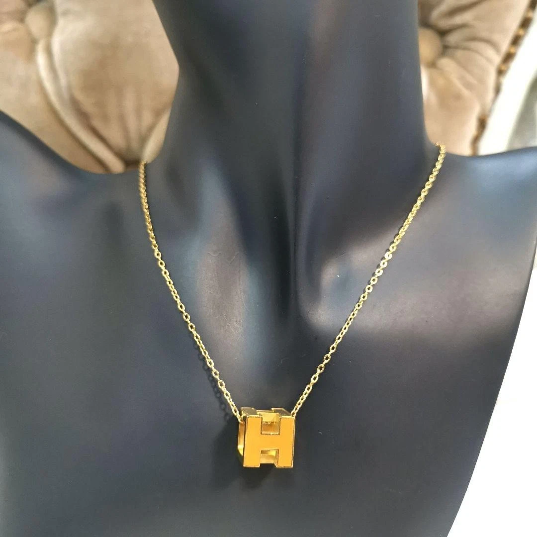 HERMÈS H Necklace In Fashion Necklaces & Pendants for sale | eBay
