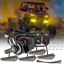 For Polaris RZR XP1000 UTV Turn Signal Light Horn Street Legal Kit Rocker Switch