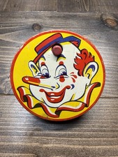 Vintage Tin Clown Noise Maker,
