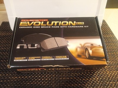 POWERSTOP Z17 Evolution Plus  #17-1640 Ceramic Brake Pads W/Hardware ''Brand New''