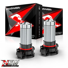 2pcs New 6000k 5202 Led Fog Lights Kit Bulbs For Gmc Sierra 1500 2500 3500 07-13