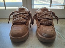 UGG Lowmel Versatile Women Size 6 Chestnut Suede Sneakers