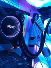 Pink Gaming PC: NZXT Water Cooled, Custom RGB...