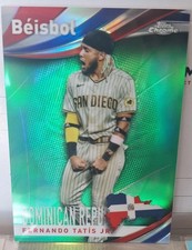 2021 Topps Chrome - Beisbol Fernando Tatís Jr. #B-10 Green Refractor /99