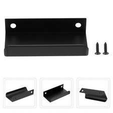  1 ensemble de poignées de placard, de garde-robe, de porte d'armoire intégrée,